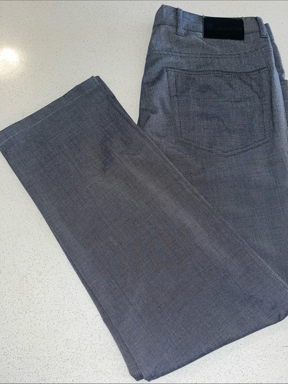 Alberto Men's Gray Dress Pants GUC